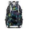 Hot Selling Minecraft Game Peripheral Printed Backpack Outdoor Large Capacity Travel Bag