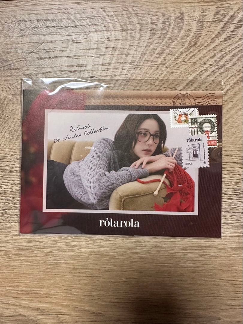[Б/У] фотокарточка Wonyoung из IVE rolarola