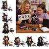 Füllwatte Inklusive Kit Skelett Hexe Patchwork-Kit, Gothic Mädchen Puppe DIY Nähen für Anfänger Halloween Erwachsene Jugendliche Handgemachtes Geschenk