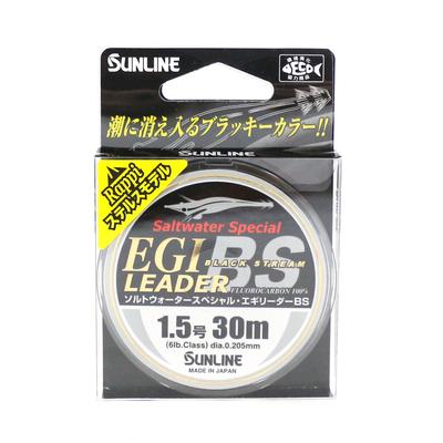 Sunline Florokarbon Lider Egi Black Stream 30m #1.5 6lb (4480)