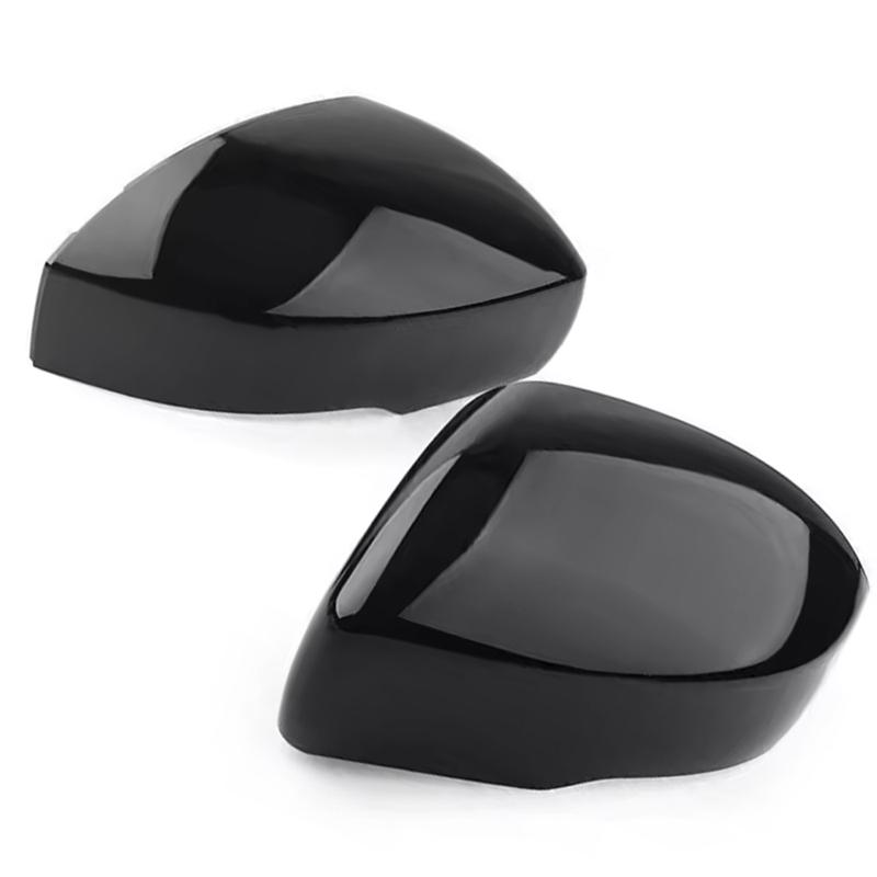 2pcs Glossy Black Rearview Mirror Cover Side Mirror Caps for Land Rover Range Rover Sport 2014- Discovery 2017-