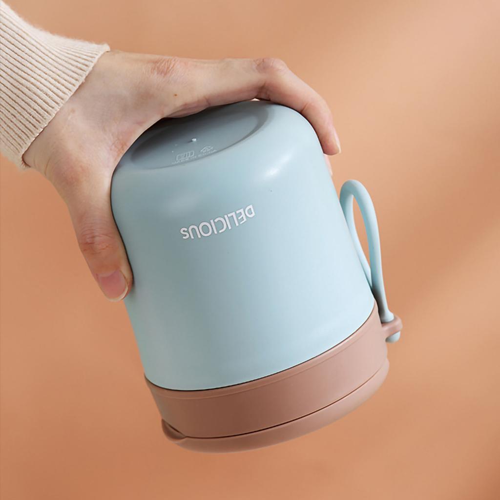 430ML Soup Cup Stainless Steel Leakproof Portable Thermal Jar Wide Mouth Soup Container for Travel Office School Outdoor