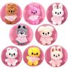 Skzoo Schlüsselanhänger Plüschtier Kawaii Skzoo Stray Wolf Plüsch Cartoon Stofftier Puppe Kawaii Begleiter Spielzeug Kindergeschenk!
