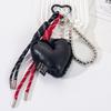 Plush Heart Shape Mini Backpack Hanging Handbag Pendant Bag Pendant Bags Accessories KTB