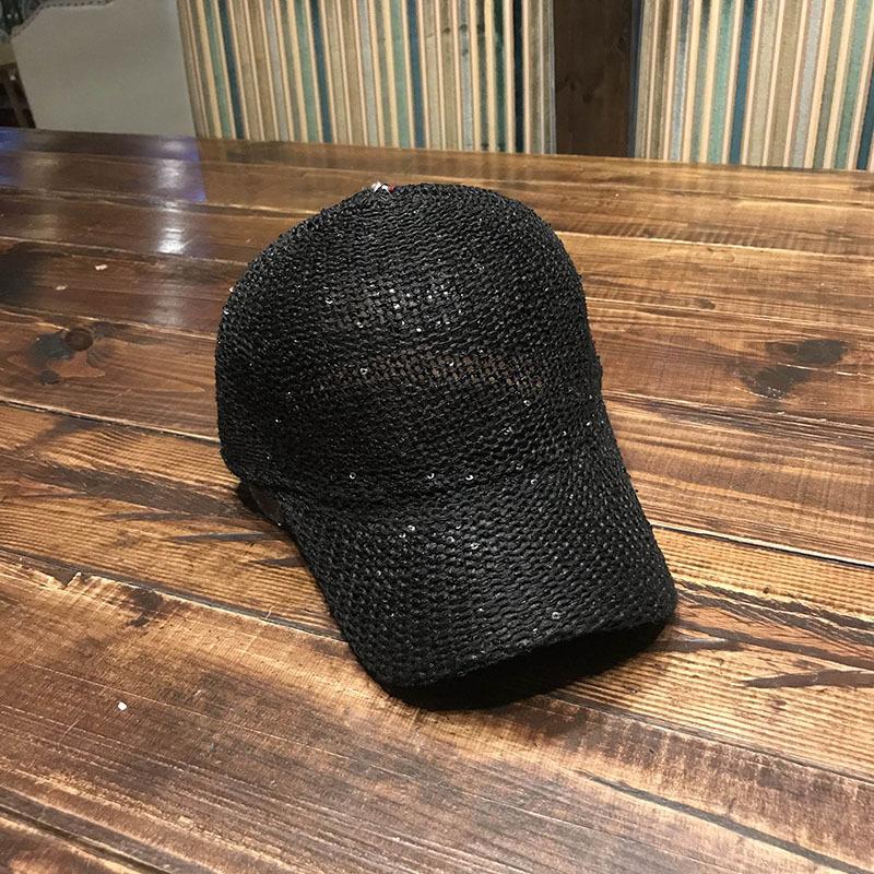 Rhinestone Fedora Jazz Hats Cowboy Hat For Women And Men Double-Sided Color Cap Red With Black Diamond Fedora