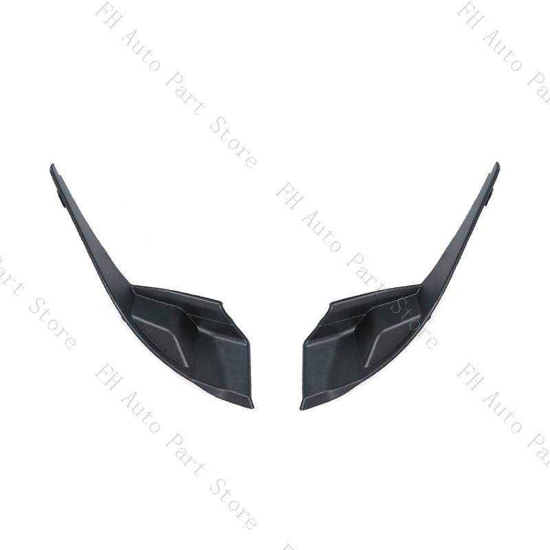 2PCS Front Windshield Wiper Corner Side Water Deflector Plate Cover Lid Panel For Subaru Forester SJ 2013 2014 2015 2016-2018