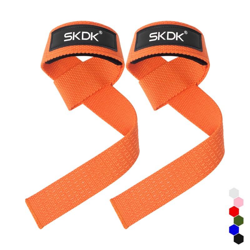 Fitness Wrist Support Strap With Non-Slip Silicone Grip Deadlift Pull-Up Weightlifting Training