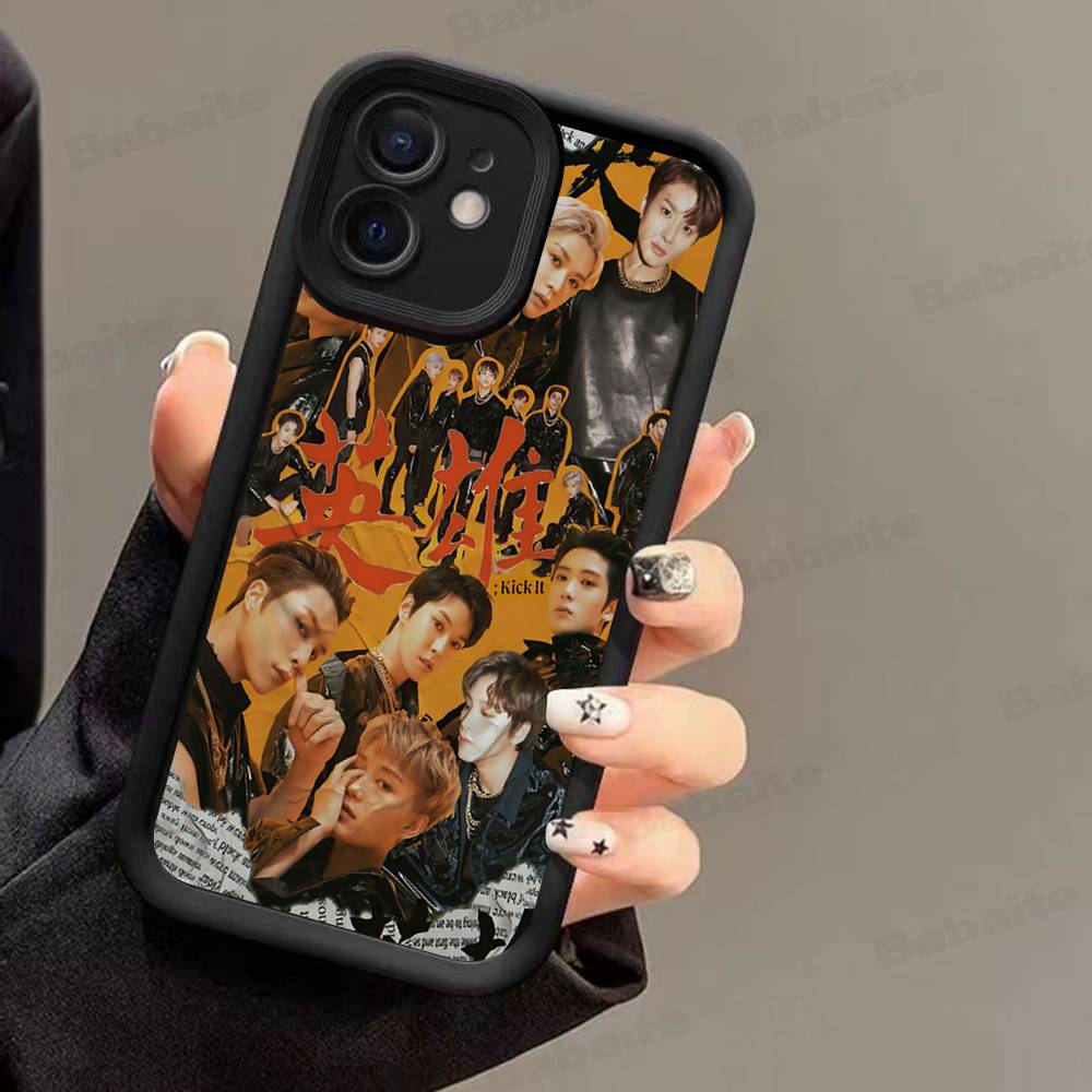 Band N-NCT MUSIC For IPhone 17 Pro Max 16 15 14 13 12 11 Plus Black Soft Phone Cover iPhone 17 Air