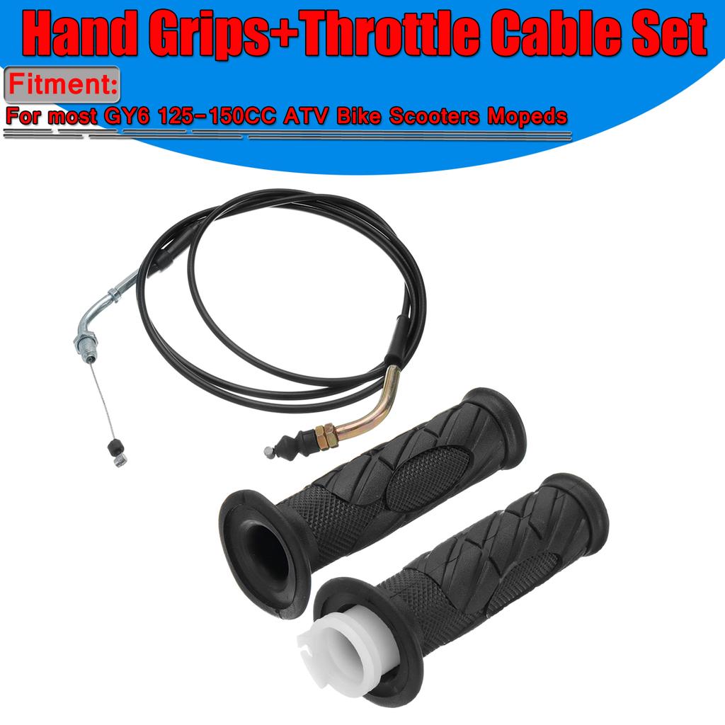 125c 150cc QMB139 157QMJ Jonway Roketa Nst Taotao Vip Future Champion Wildfire Chinese Scooter Moped Parts HIAORS Throttle Twist Grip Set 78 Scooter Throttle Cable for GY6 50cc 80cc 125c 150cc QMB139 157QMJ Jonway Roketa Nst Taotao Vip Future Champion Wildfire Chinese Scooter Moped Parts HIAORS Throttle Twist Grip Set 78 Scooter Throttle Cable for GY6 50cc 80cc