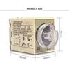 AC 220V Delay Timer Time Relay JSZ3A-B A C D 220V 24V 10S 60S Minute with Base(220V)