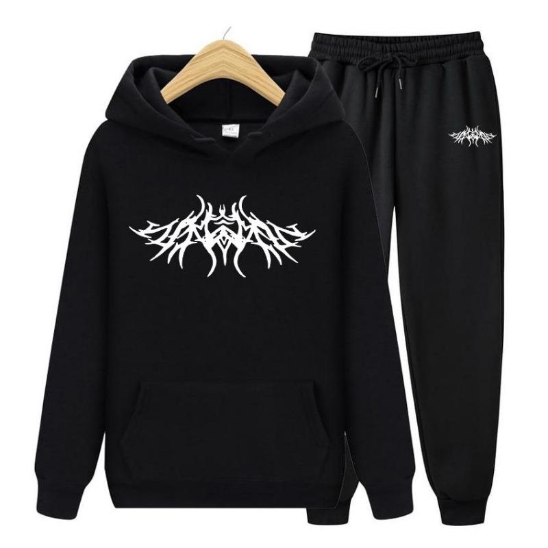 2026 Women's Hoodie Autumn Men's Hoodie + Pants Sets Solid Color Women Hoodie Suit Hoodie Two Pieces Set Hooded Sweatshirt