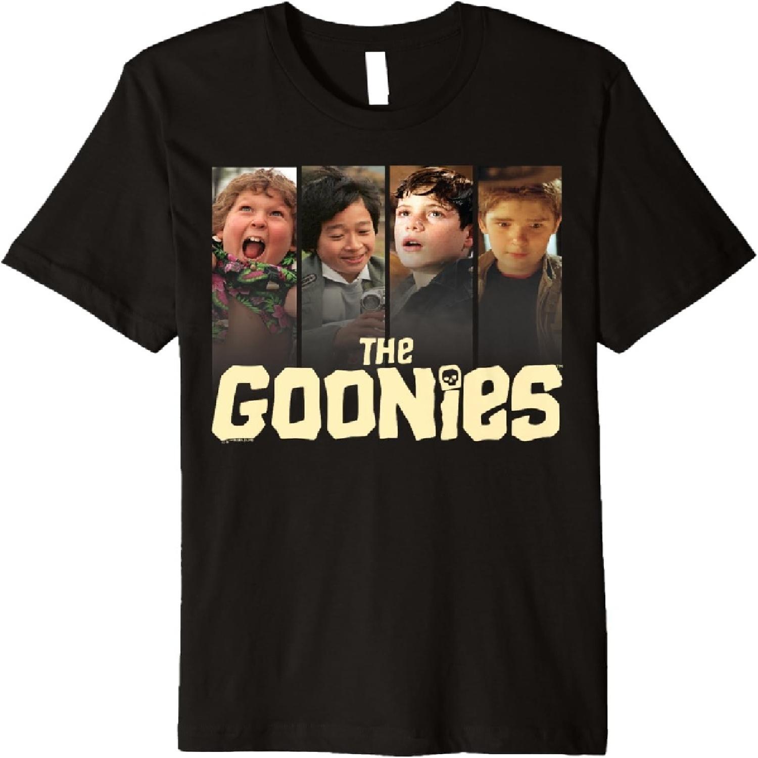 Chunk Data Mikey Mouth Characters Premium T-Shirt S