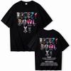 2026 Chris Brown Breezy Bowl XX Tour Cotton Printed TShirt Harajuku Style Crew Neck Casual Vintage Hop Unisex Fashion TShirt