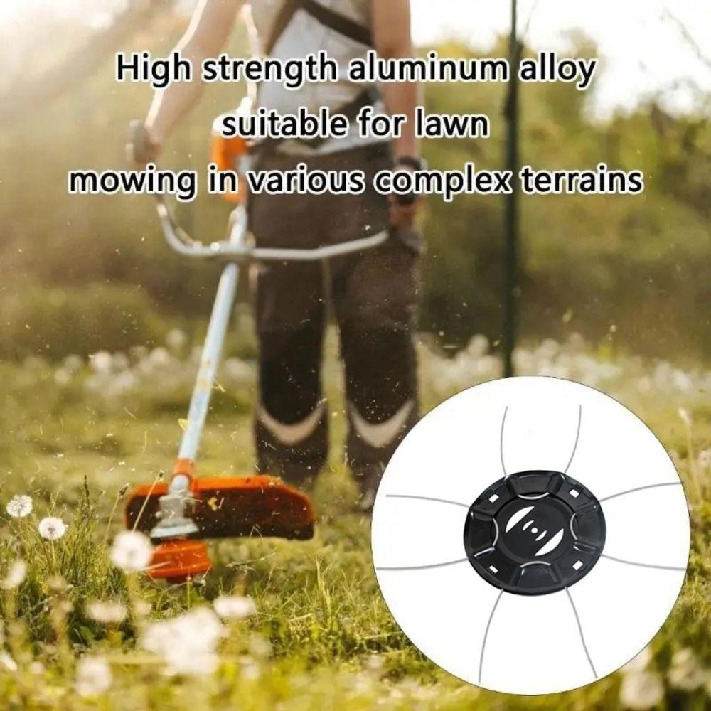 2Pcs High-Efficiency Grass Trimmer Head Easy To Install Weeding Tool  Wire Cutting Weeding