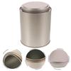 Household Tea Canister Practical Multi-Function Sealing Desktop Tinplate Container Storage Supply Tea Canister