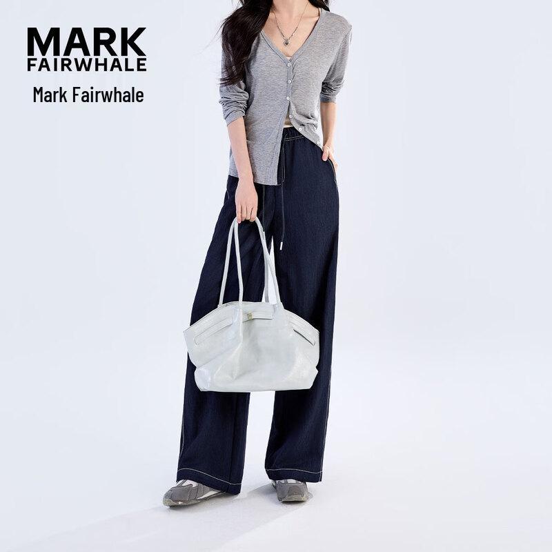 Women s American Style Relaxed Fit Wide-Leg Denim Pants L