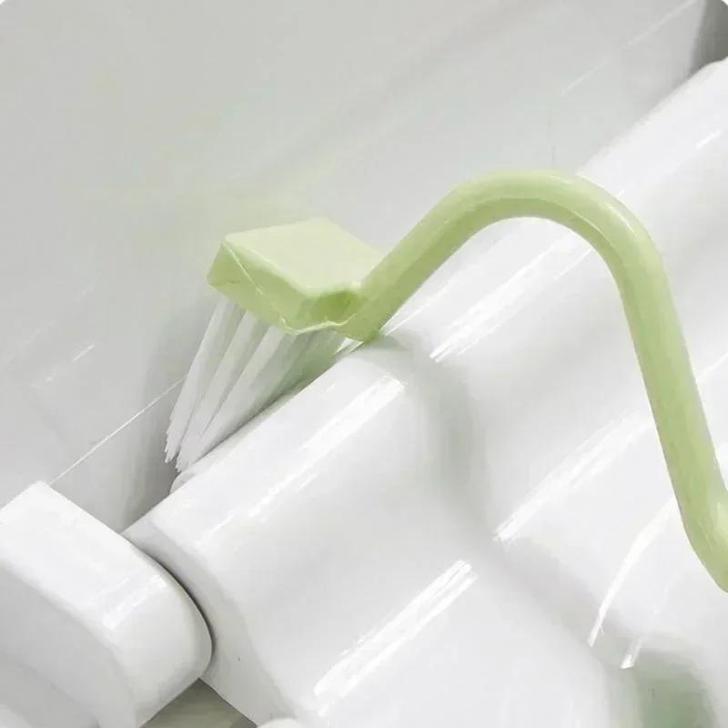 

Elbow Toilet Brush Useful Things for Kitchen Gadgets Bathroom Supplies Long Handle Cleaning Tools Dish Soap Home Cloth Goods синий