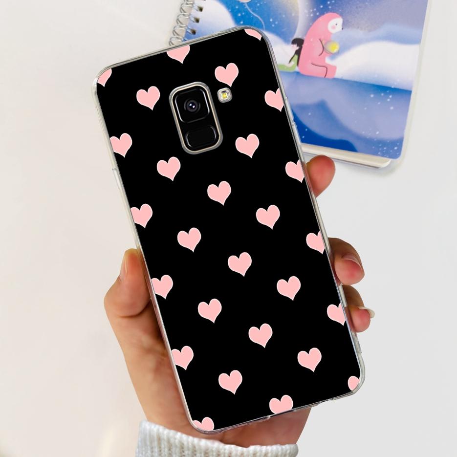 For Samsung Galaxy A8 Plus 2018 Case SM-A730F Luxury Painted Cover Soft Silicone Phone Case For Samsung A8 2018 A530F A8+ Bumper