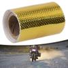 Universal Motorcycle Car Gold Thermal Exhaust Tape Air Intake Heat-Insulation Shield Wrap Reflective Accessory For Jeep-Kawasaki