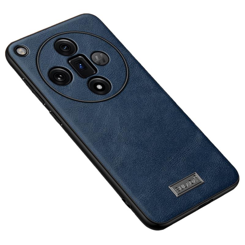 

SULADA For Oppo Find X7 5G Cell Phone Case Cowhide Texture PU Leather+TPU+PC Cover E