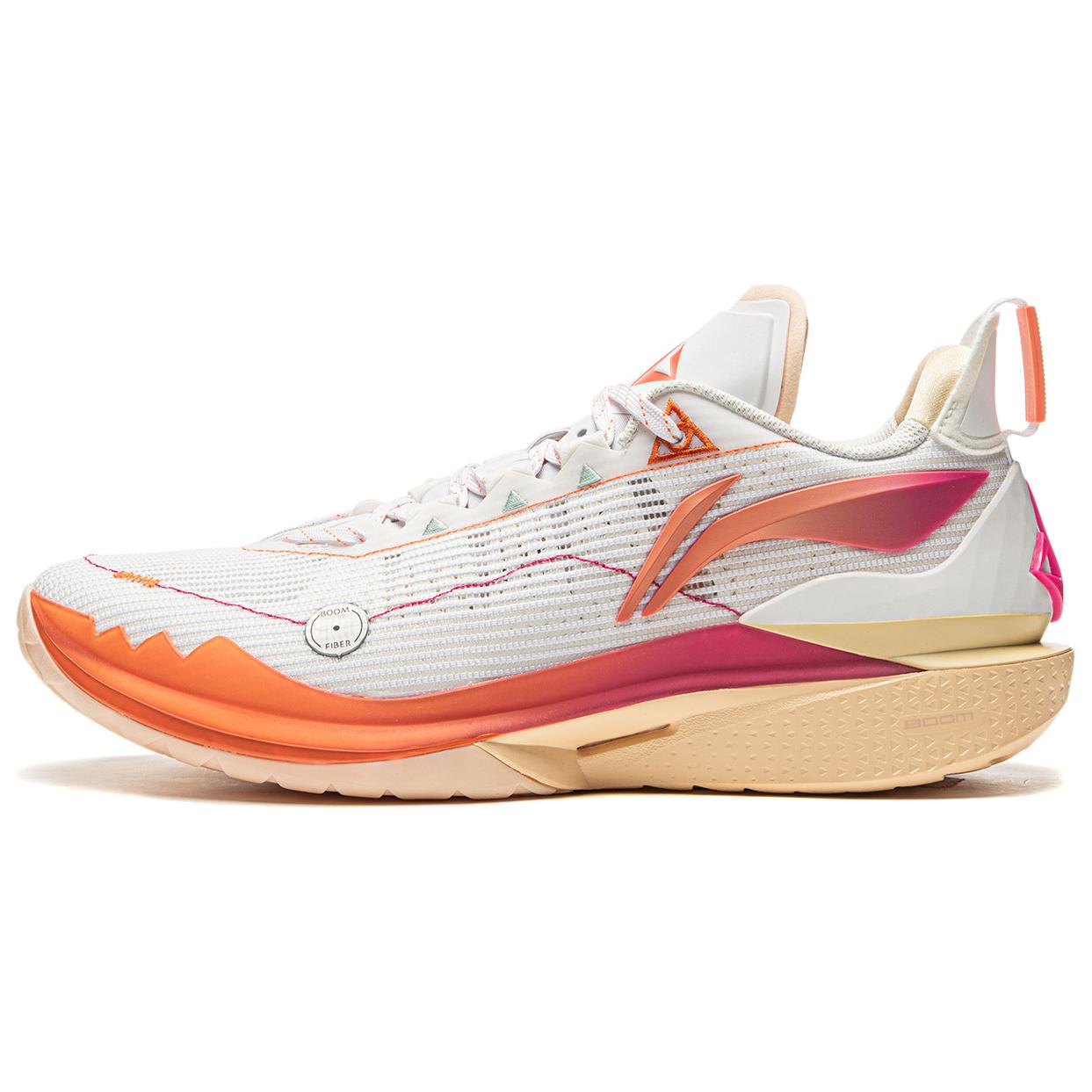 

Новые баскетбольные кроссовки LINING JB2 Мужские Низкие Белые Оранжевые ABAT081-36 46