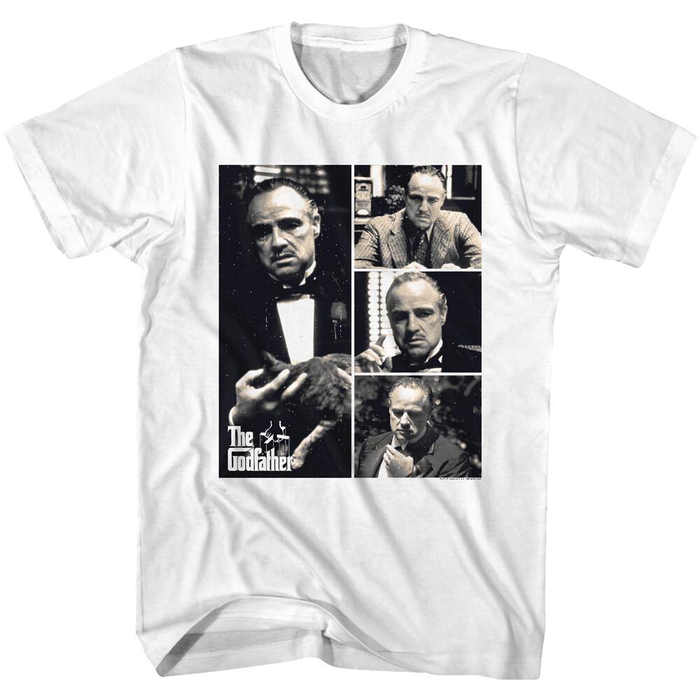The Godfather The Don 4 Scene Movie Collage Don Vito Corleone Men T Shirt L