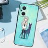 Cartoon Doberman Dog Cover For OPPO Reno 13 F 14 10 11 12 Pro 12F 11F 14F 7 8 Lite OPPO Find X8 X6 X5 X9 Pro Case