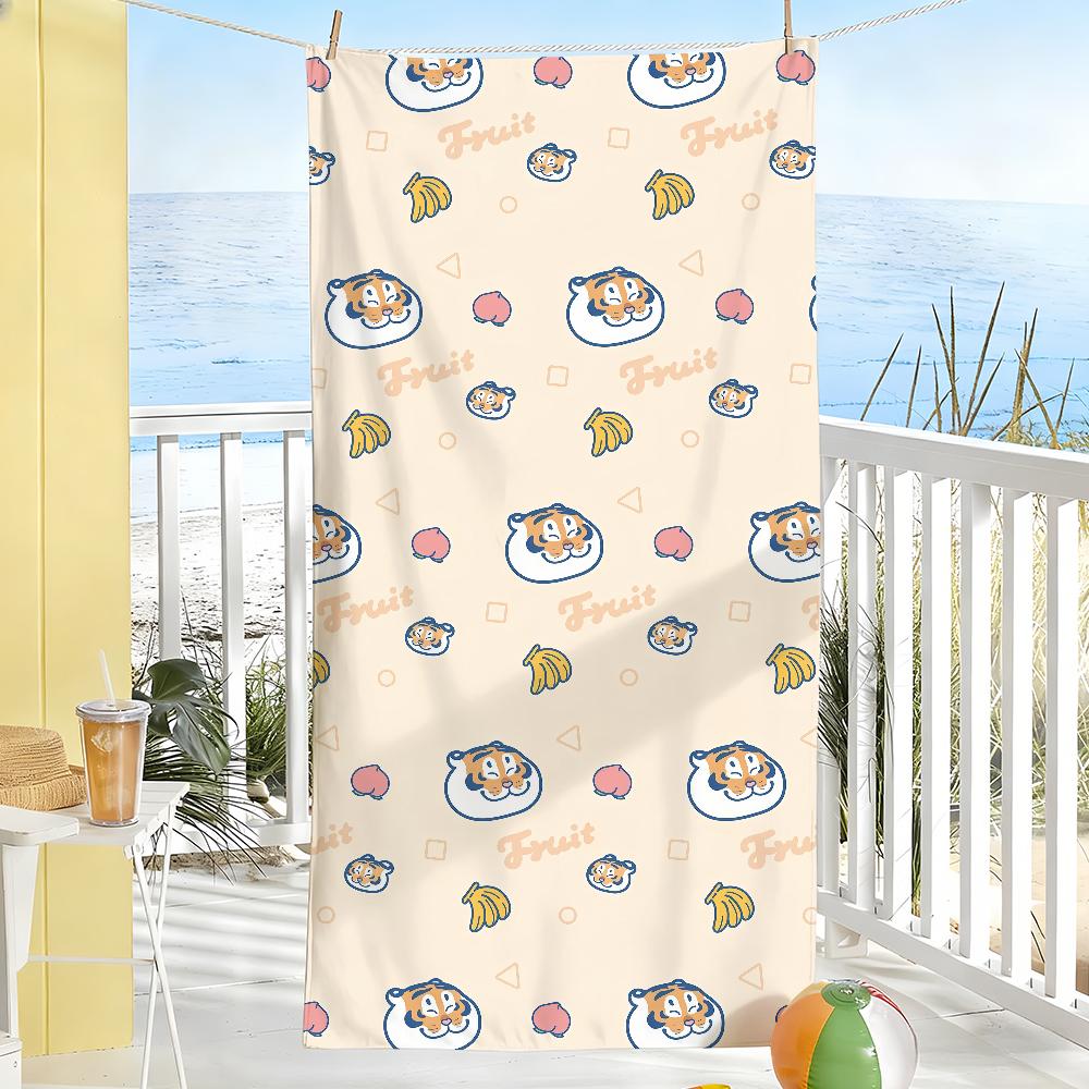Fun I am not a fat tiger Towel Soft Pool Gift For Travel Gym Shower Camping Quick Dry Sports Large Beach Towels