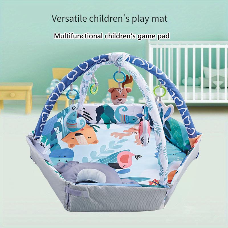 Sürünme Minderi ve Okyanus Top Havuzlu Büyük Kapalı Bebek Oyun Parkı