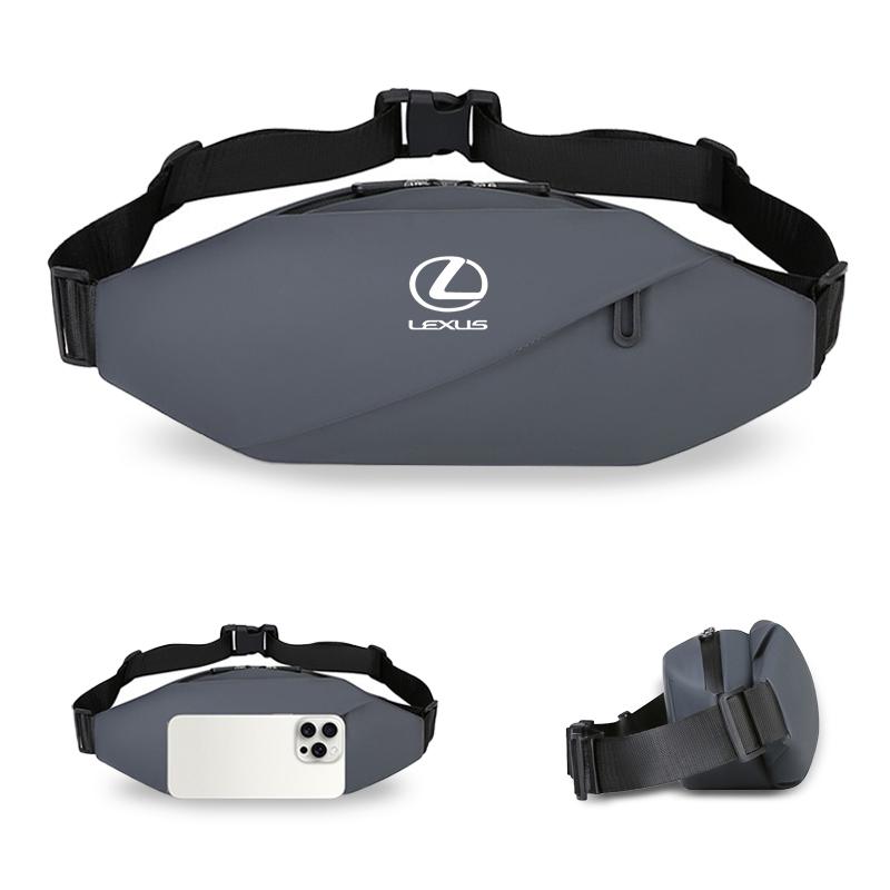 Car Logo Casual Travel Women Men Male Waist Bag For Lexus CT ES GS NX IS250 CT200h IS300h ES300h ERX400h NX300h Accessories JX1