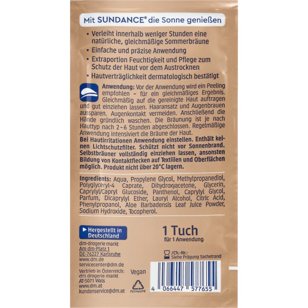 SUNDANCE 1 Sundance self-tanning towel