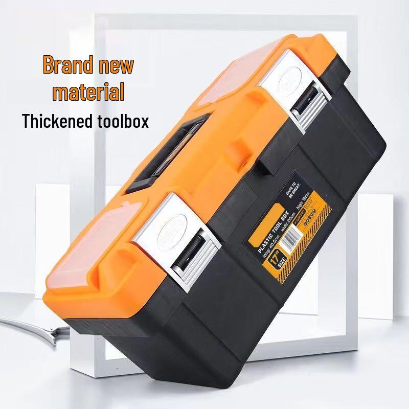 17-inch Portable Tool Box with 13-Piece Set