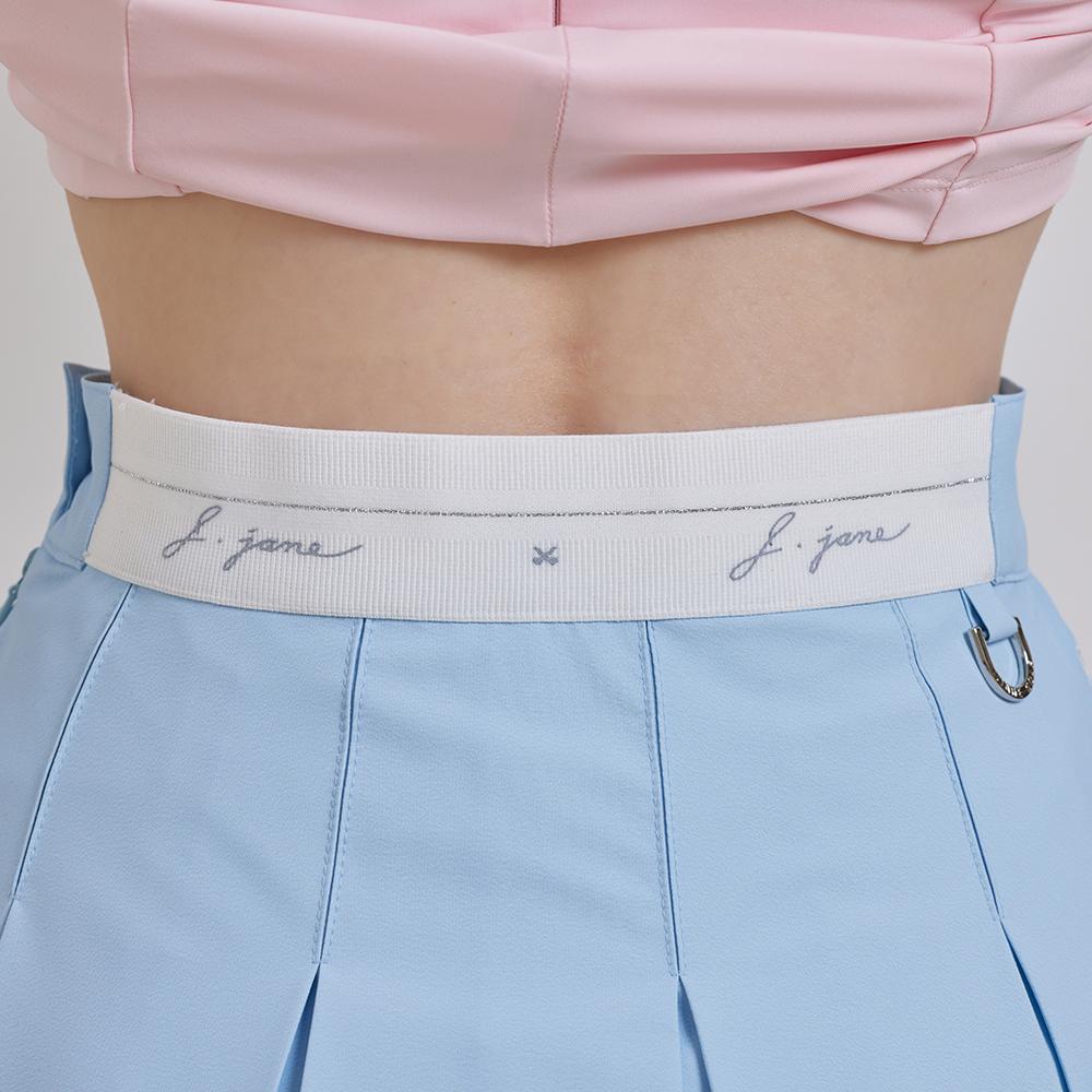 J.JANE Tennis Line Colored Skirt (Sky Blue)