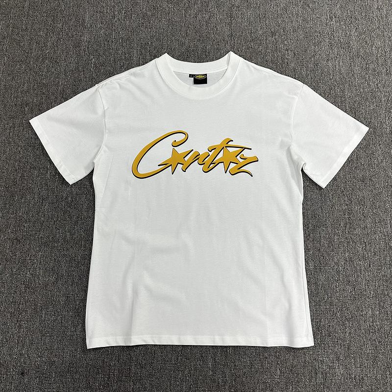Corteiz Alcatraz Series T-shirts for Men and Women, Short-sleeve Short Sleeve with Lettered Logo Print Crew Neck Loose Casual T-shirt