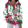 Christmas Hoodies For Women Funny Cute Printed Holiday Sweatshirt Winter Oversized Pullover Tops