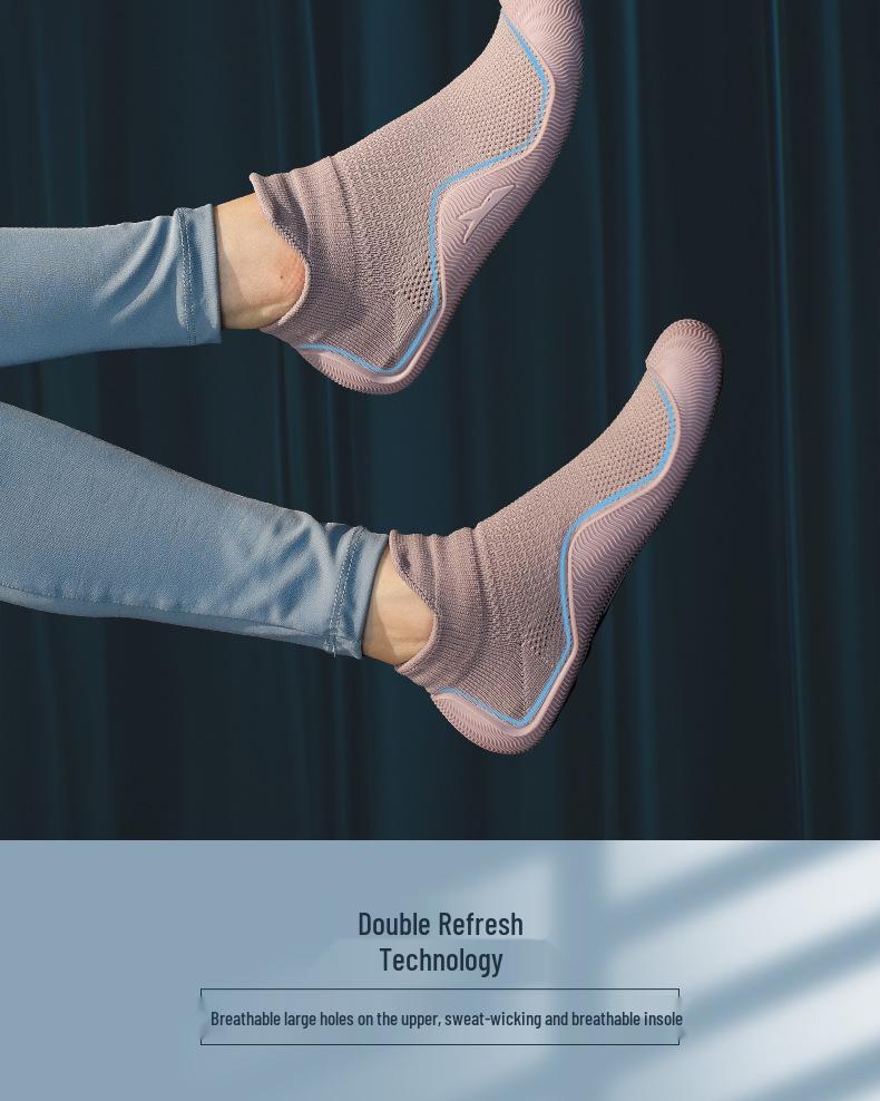 Dámské protiskluzové boty Gorensha tlumící nárazy na vnitřní jógu a pilates