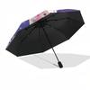 Fairy Tale, Fantasy World Themed Automatic Opening and Closing Umbrella, Compact Travel Umbrella, Lightweight and Portable, Suitable for Bea