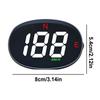 GPS Digital Speed Meter Head Up Display Vehicle Speed Compass USB Plug & Play Overspeed Alarm Meter Speed Gauge For All Vehicle