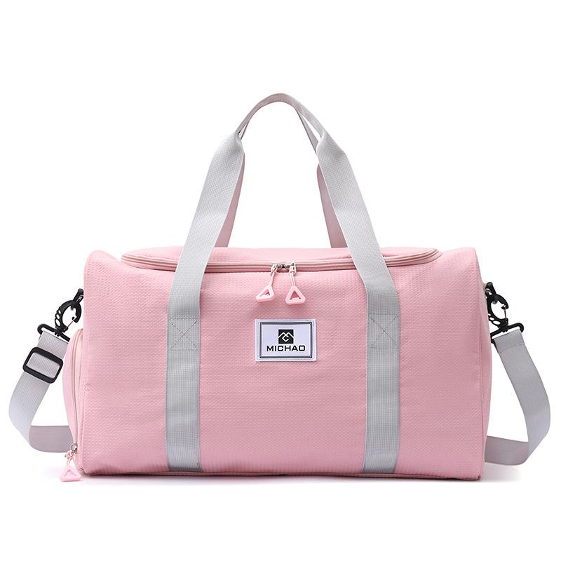 Short-distance Travel Large Capacity with Shoe Storage Hand-heat Bag Dry and Wet Separation Sports Gym Bag Can Be Used To Pull Rod