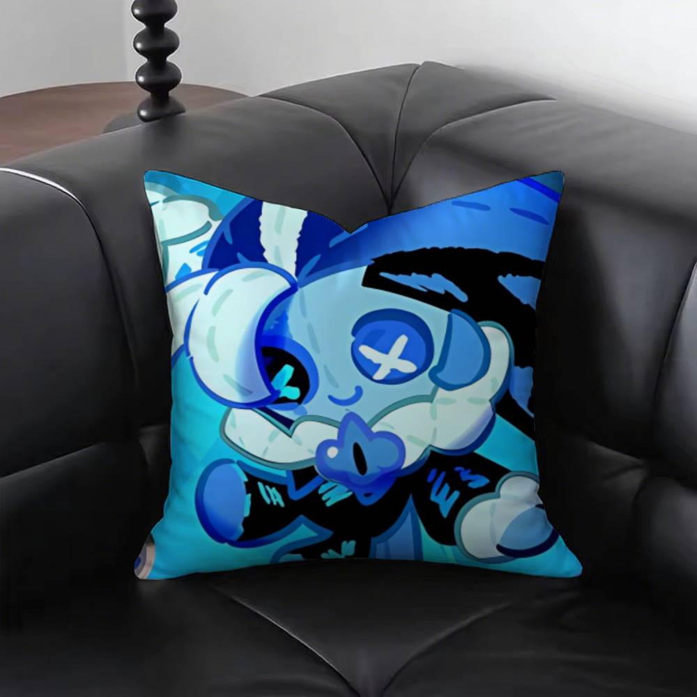 

Shadow Milk Cookie Pillow Case Fashion Square Pillowcase Bedroom Sofa Room Ins Decoration Leisure 40x40cm16x16in