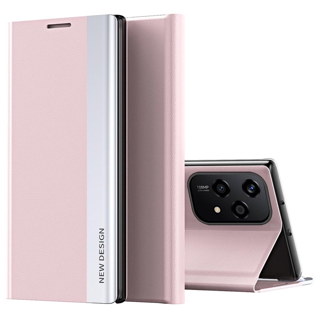 For Honor 200 Lite Case Anti-Drop Leather Phone Cover with Stand