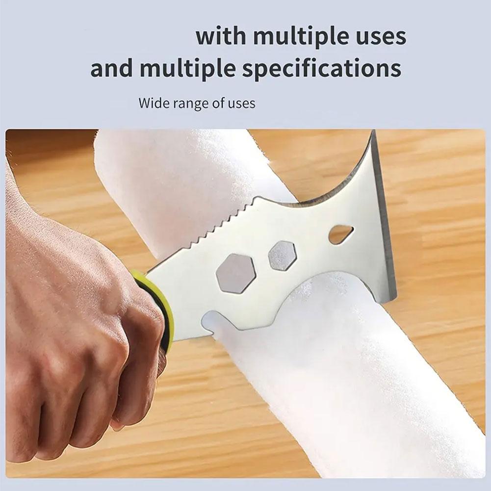 15 In 1 Multi Use Putty Knife Steel Paint Scraper Removal Construction Tool For Wallpaper Can Opener Home DIY Tool