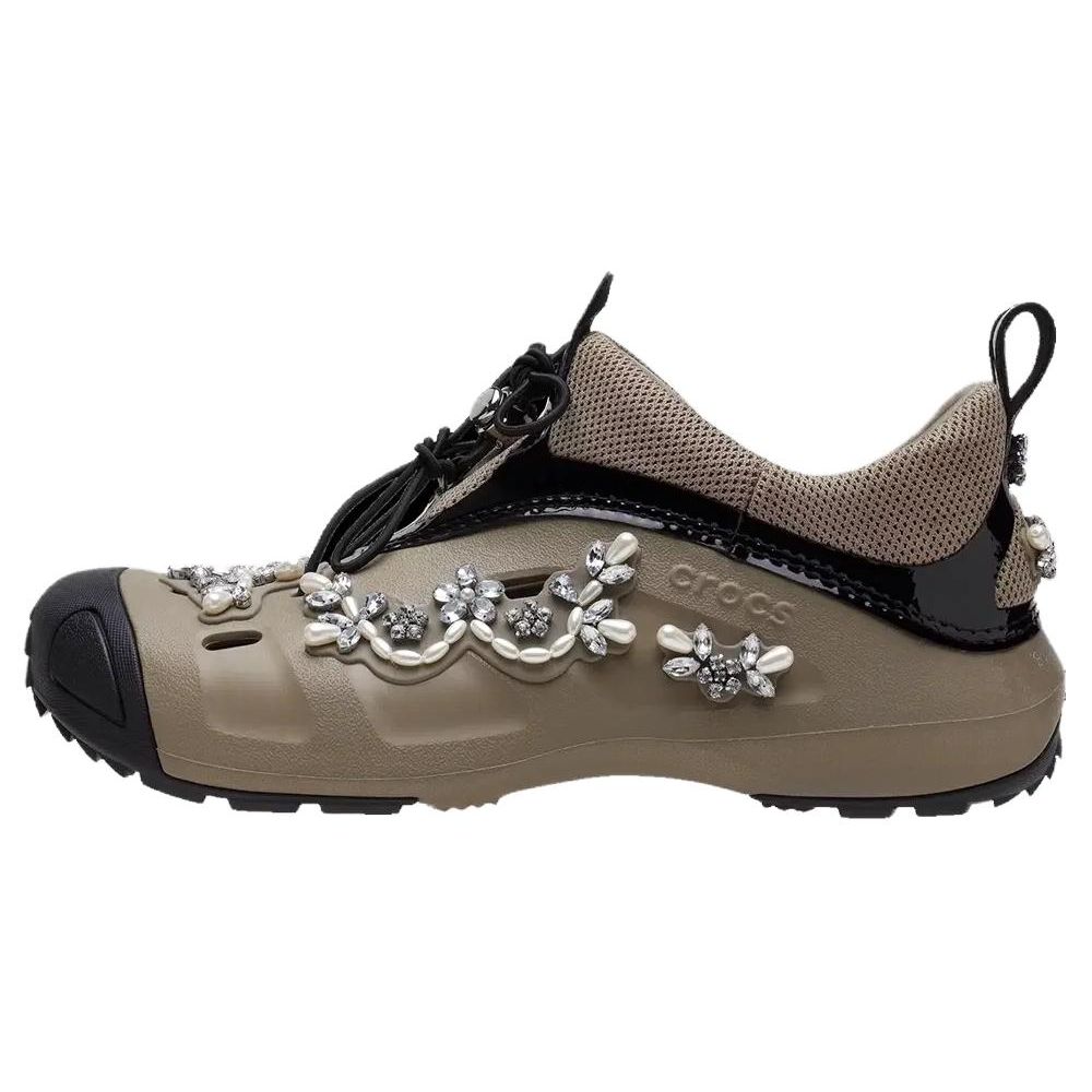 Simone Rocha x Crocs Quick Trail Low Khaki Unisex Sneakers Green 209635-260