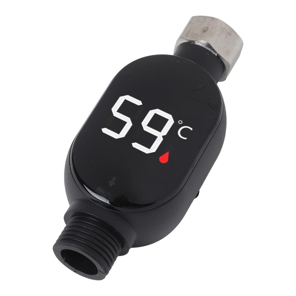 1pc Waterproof Smart Temperature Digital Display Faucet Thermometer Bath Thermometer With Digital Display Shower Thermometer