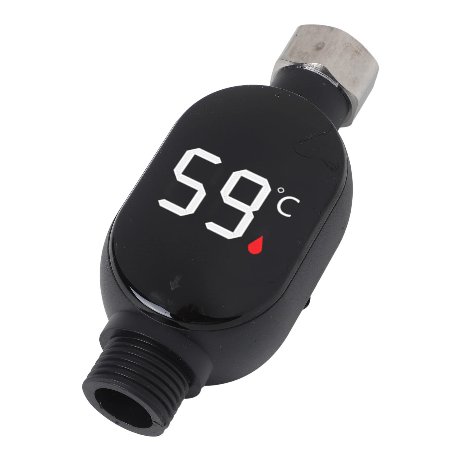 

1 шт. Водонепроницаемый умный термометр для крана с цифровым дисплеем температуры, термометр для ванны, термометр для душа с цифровым дисплеем