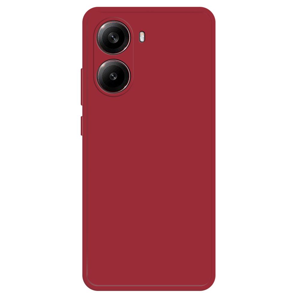For Xiaomi Poco X7 Pro 5G/Redmi Turbo 4 5G TPU Case Straight Edge Protection Phone Cover