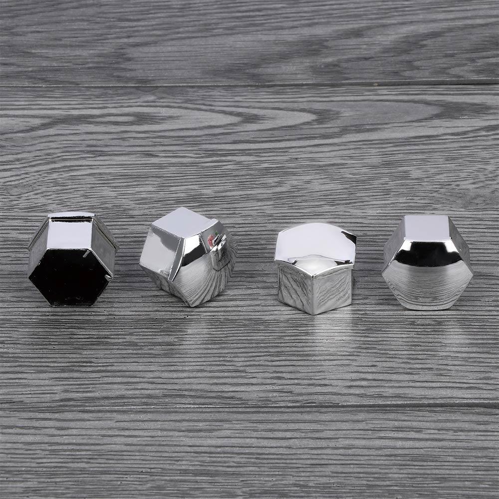 Exterior Decor Bolt Rims 20pcs/pack Screw Protector Bolt Caps Bolt Covers Screw Caps Screw Covers