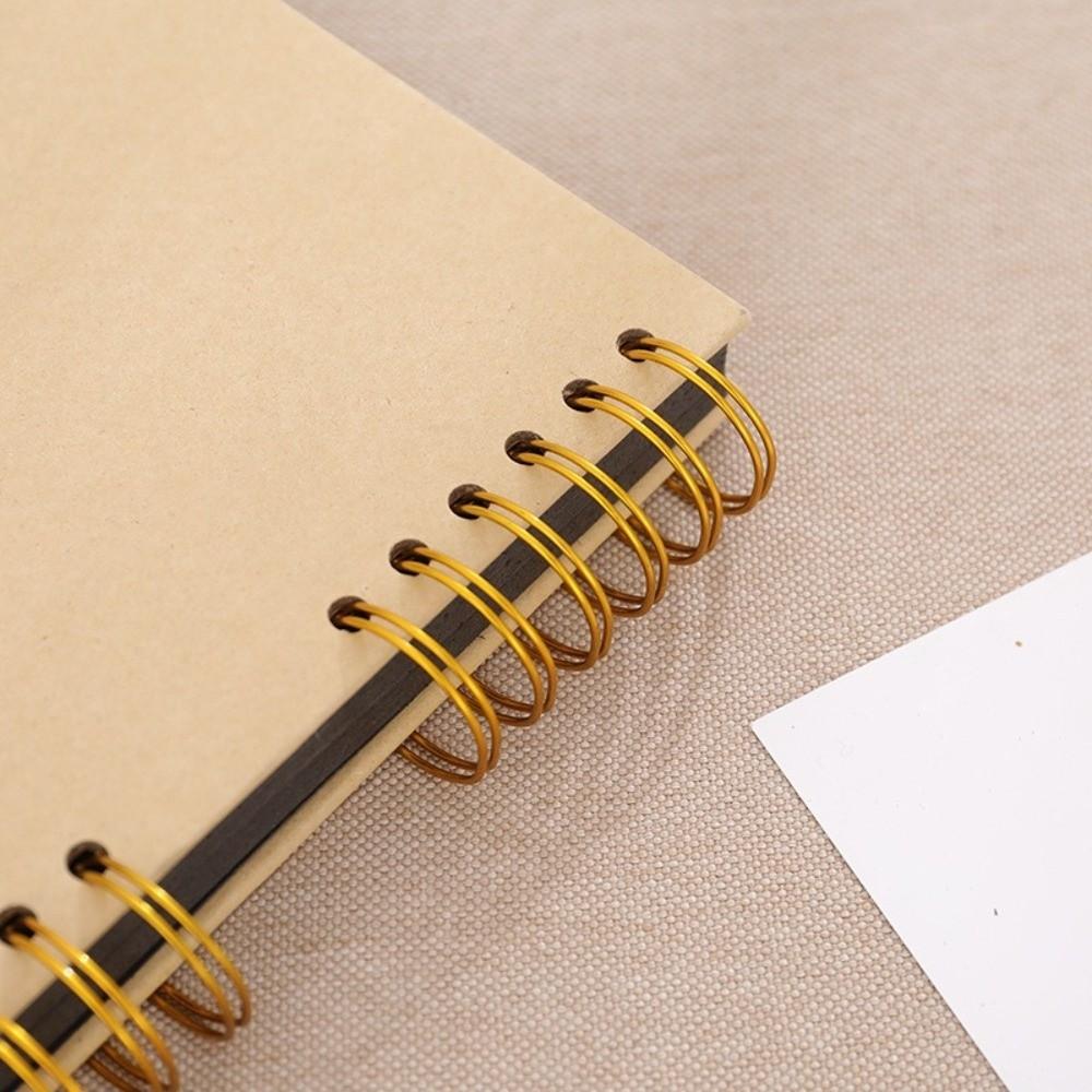 Retro Black Inner Pages Ribbon Photo Albums Handmade Creative Memory Books Minimalist 40 Sheets Picture Album Birthday Gifts