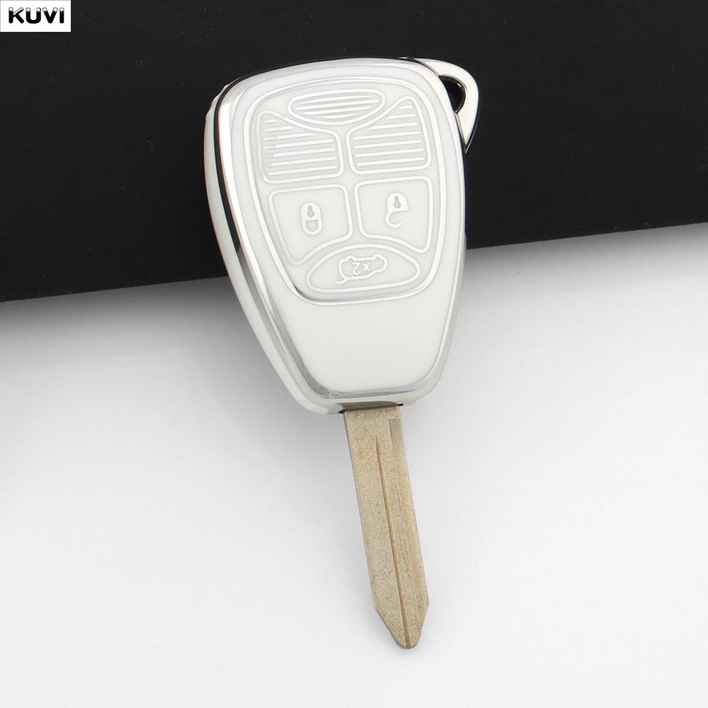 

For Chrysler 300 Pt Dodge Jcuv Caliber Nitro Caliber Pacifica Jeep Wrangler Compass Patriot Liberty Tpu Car Key Case Cover Fob