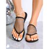 Women Slippers Summer New Popular Flat Bottom Sandals Flip Flops Hollow Sexy Flats Bottom Slippers Slides Women Zapatos De Mujer